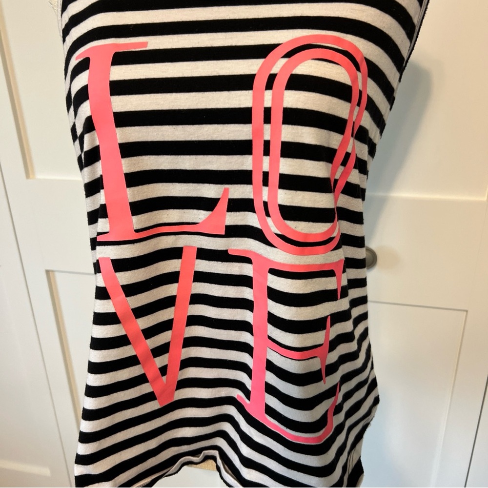 Material Girls Active size large tank top “Love”